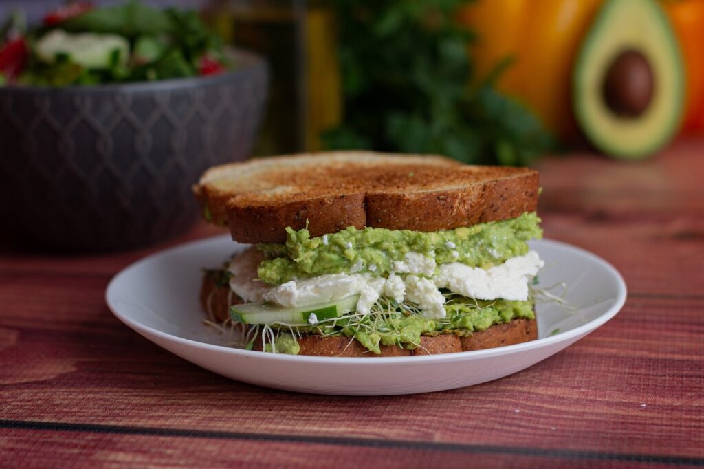 toast avocado