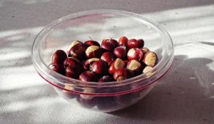 castagne dentro la ciotola