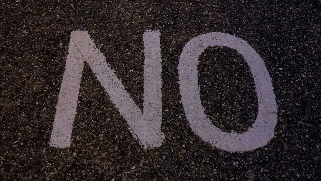 dire di no